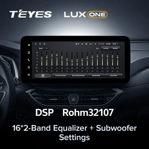 Штатная магнитола Teyes LUX ONE 360 6/128 Chevrolet Orlando 2 (2018-2023) Тип-A