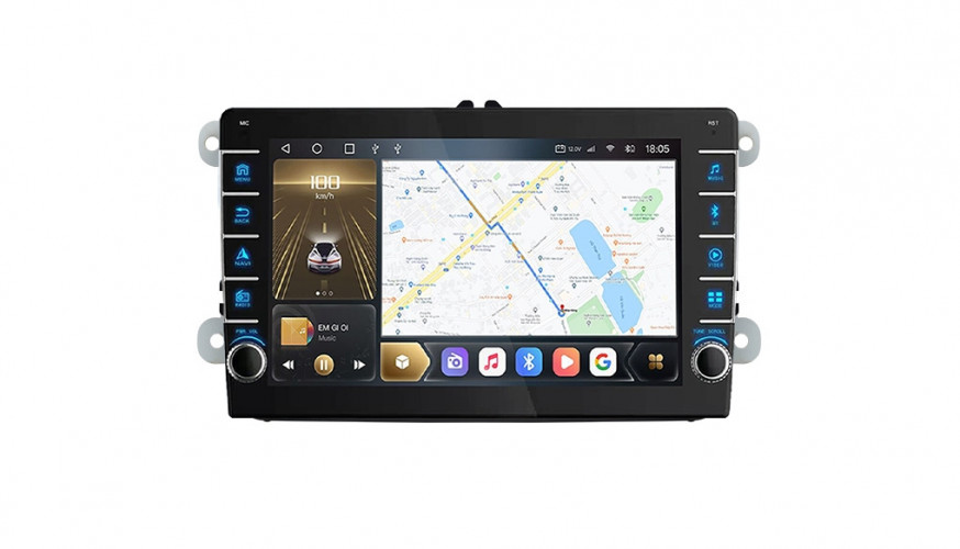 Универсальная магнитола Сarmedia OL-9972-S9 Volkswagen