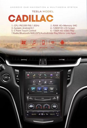 Штатная магнитола Carmedia NH-1006 Cadillac Escalade (2013-2021)