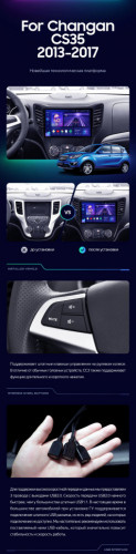 Штатная магнитола Teyes CC3 6/128 Changan CS35 (2013-2017)
