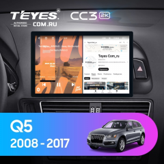Штатная магнитола Teyes CC3 2K 4/64 Audi Q5 8R (2008-2017) Тип-A (11&quot;)