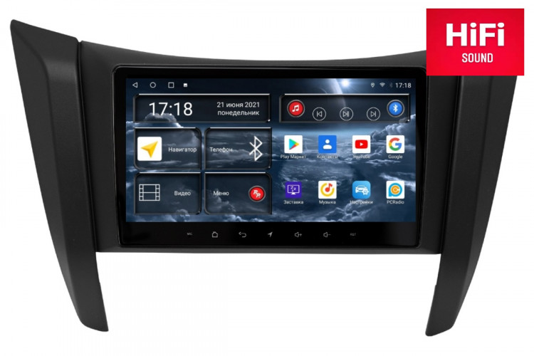 Штатная магнитола Redpower 75029 Nissan Navara 3-поколение (06.2014 - н.в.)