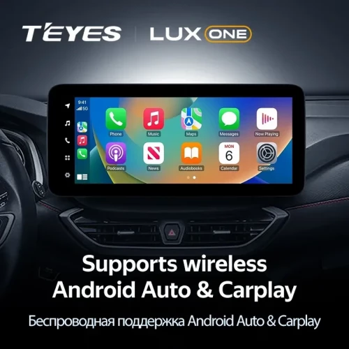 Штатная магнитола Teyes LUX ONE 360 6/128 Chevrolet Orlando 2 (2018-2023) Тип-B