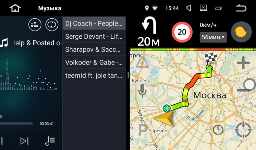 Штатная магнитола Navipilot DROID7 Mitsubishi ASX (2014+) 7"
