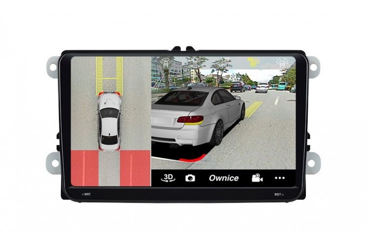 Универсальная магнитола Сarmedia OL-9972-S9 Skoda