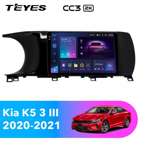 Штатная магнитола Teyes CC3 2K 4/32 Kia K5 (2020-2021)