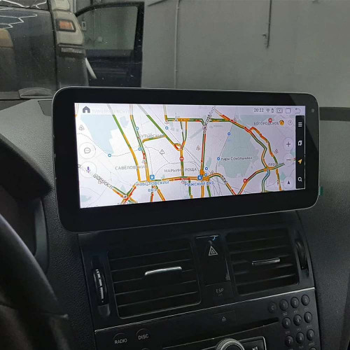 Штатная магнитола Radiola TC-7710 Mercedes-Benz C/E/GLK класс W204 (2007-2011)