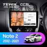 Штатная магнитола Teyes CC3L 4/64 Nissan Note 2 E12 (2012-2021)