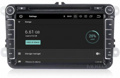 Штатная магнитола Carmedia MKD-8019-P6-8 Volkswagen Tiguan I (2007-2015)