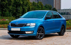 Комплект доводчиков дверей Rulium для Skoda Rapid 2013-2019
