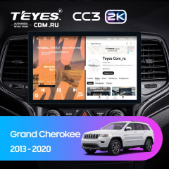 Штатная магнитола Teyes CC3 2K 4/64 Jeep Grand Cherokee WK2 (2013-2020) F1 (11&quot;)
