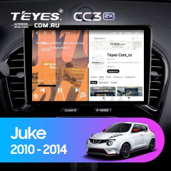 Штатная магнитола Teyes CC3 2K 4/32 Nissan Juke (2010-2014) (13")