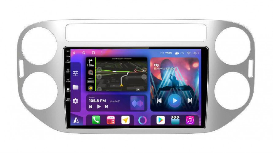 Штатная магнитола FarCar XL489M Volkswagen Tiguan 2011-2016