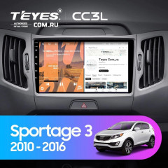 Штатная магнитола Teyes CC3L 4/32 Kia Sportage 3 SL (2010-2016) Тип-C