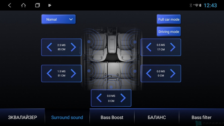 Штатная магнитола Parafar PF898LTX Dodge