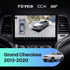 Штатная магнитола Teyes CC4 360 6/64 Jeep Grand Cherokee WK2 (2013-2020) F2