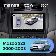 Штатная магнитола Teyes CC4 360 8/128 Mazda 323 BJ (2000-2003)