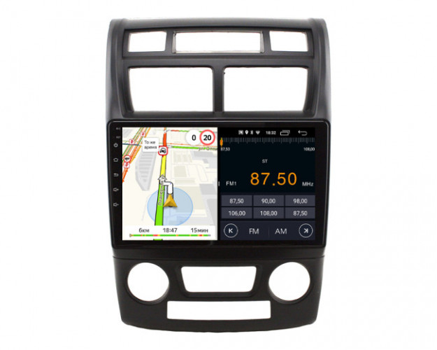 Штатная магнитола Parafar PF536FHD Kia Sportage 2 2007-2010