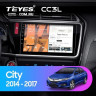 Штатная магнитола Teyes CC3L 4/32 Honda City (2014-2017) Тип-А