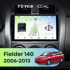 Штатная магнитола Teyes CC4L 4/64 Toyota Corolla Fielder 140 (2006-2013) Тип-B