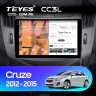 Штатная магнитола Teyes CC3L 4/32 Chevrolet Cruze J300 J308 (2012-2015)