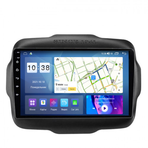 Штатная магнитола Parafar PF089UHD Jeep Renegate (2014+)