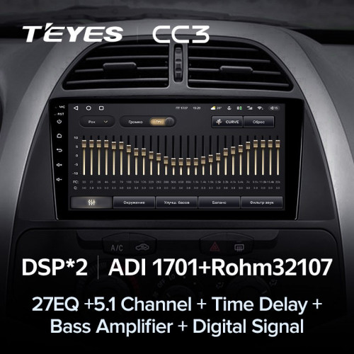 Штатная магнитола Teyes CC3 6/128 Chery Tiggo T11 1 (2005-2013)