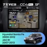 Штатная магнитола Teyes CC4 Pro 8/128 Hyundai Santa Fe SM (2000-2012) (13")