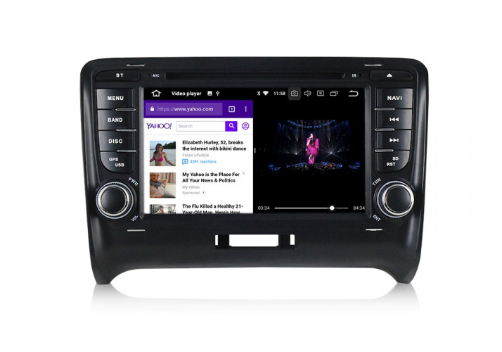 Штатная магнитола Carmedia MKD-A786-P30-8 Audi TT/TTS (2006-2014) (8J)