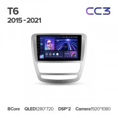 Штатная магнитола Teyes CC3 6/128 JAC T6 (2015-2021)