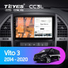 Штатная магнитола Teyes CC3L 4/64 Mercedes-Benz Vito 3 W447 (2014-2020)