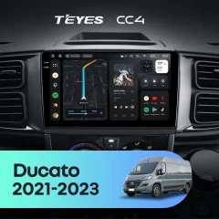 Штатная магнитола Teyes CC4 6/64 Fiat Ducato Van L3H2 (2021-2023)