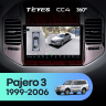 Штатная магнитола Teyes CC4 360 8/128 Mitsubishi Pajero 3 V70 V60 (1999-2006)