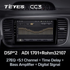 Штатная магнитола Teyes CC3 4/32 Volkswagen Beetle A5 (2011-2019) (10 inch Universal)