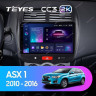 Штатная магнитола Teyes CC3 2K 360 6/128 Mitsubishi ASX 1 (2010-2016) Тип-A