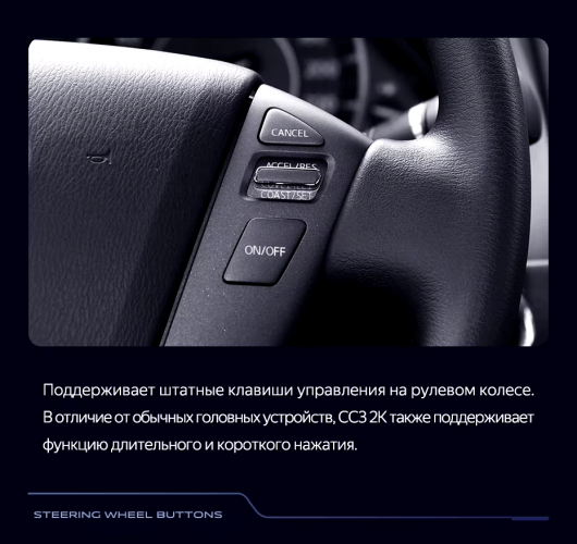 Штатная магнитола Teyes CC3 2K 4/32 Nissan Patrol Y62 (2010-2020) F2