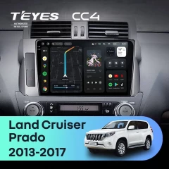 Штатная магнитола Teyes CC4 6/64 Toyota Land Cruiser Prado 150 (2013-2017)