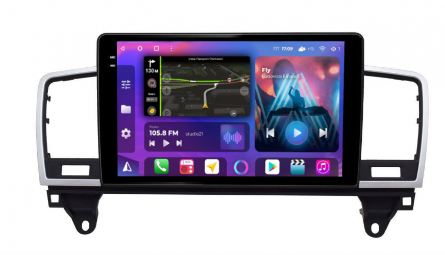 Штатная магнитола FarCar XXL1241M Mercedes-Benz GL-Class (2012-2016)