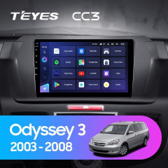 Штатная магнитола Teyes CC3 4/32 Honda Odyssey 3 RL3 RL4 (2003-2008)