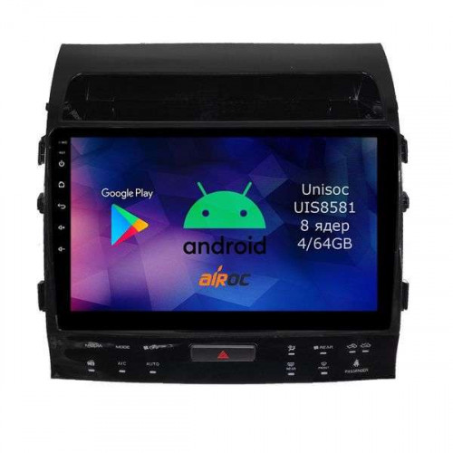Штатная магнитола Airoc RM-1131C Toyota Land Cruiser 200 с 360 обзором 2007-2015