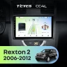 Штатная магнитола Teyes CC4L 6/64 SsangYong Rexton Y250 2 (2006-2012)