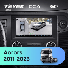 Штатная магнитола Teyes CC4 360 6/64 Mercedes-Benz Actros (2011-2023)