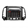 Штатная магнитола Carmedia KD-7021-P30 Hyundai Santa Fe 2006-2010 (3 отверстия под кнопки)