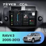 Штатная магнитола Teyes CC4 8/128 Toyota RAV4 3 XA30 (2005-2013) F2 10"