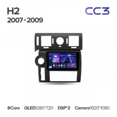 Штатная магнитола Teyes CC3 4/64 Hummer H2 E85 (2007-2009)