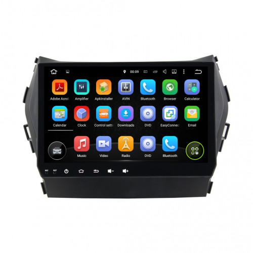 Штатная магнитола Carmedia KD-9605-P30 Hyundai Santa Fe 2012+ (DM)