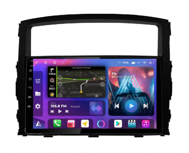 Штатная магнитола FarCar HL1009M Mitsubishi Pajero IV 2006+