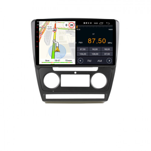 Штатная магнитола Parafar PF005UHD Skoda Octavia A5 2004-2013
