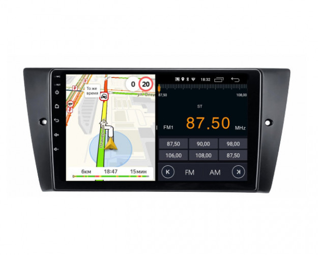 Штатная магнитола Parafar PF397UHD BMW 3 серия E90/E91/E92/E93 (2005-2012)