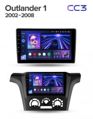 Штатная магнитола Teyes CC3 4/64 Mitsubishi Outlander 1 (2002-2008) F1